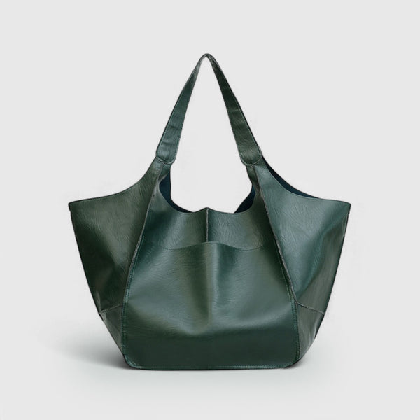 Signature Leather Slouch Bag