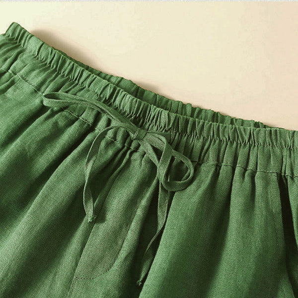 Relaxed Fit Lace Trim Casual Shorts for Women – Comfortable Stylish Design