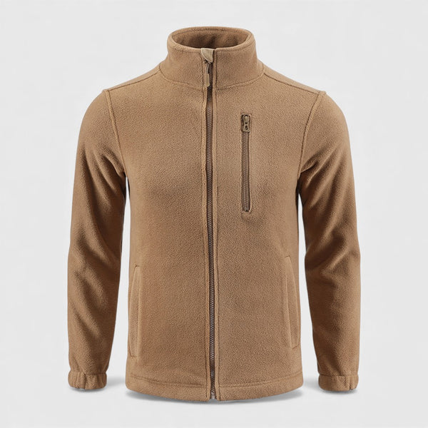 Men's Camo Double-Sided Fleece Jacket