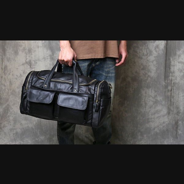 Blackwood Leather Duffle Bag