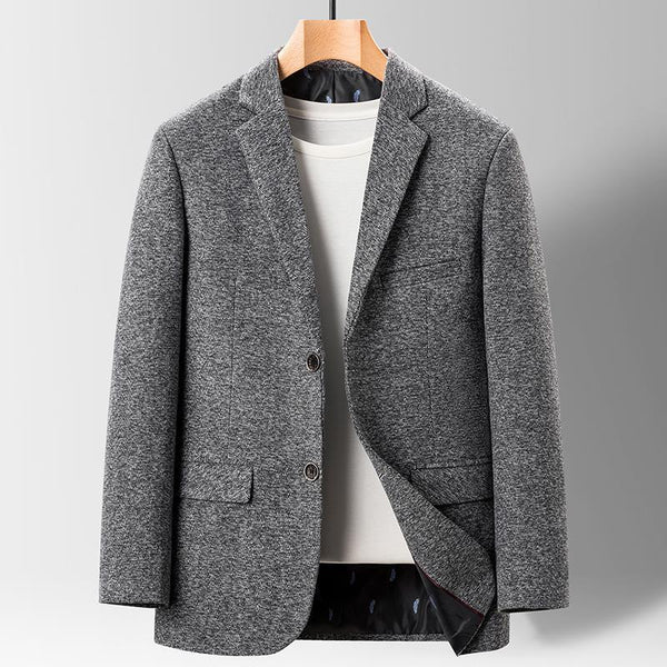 Refined Knit Blazer – Casual Tailoring Style