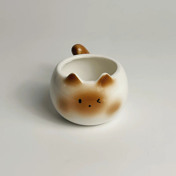 Cat Character Mug – 7 oz (210 ml) Ceramic