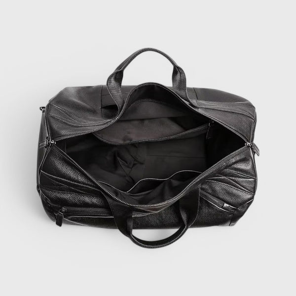 Sable Leather Duffle Bag