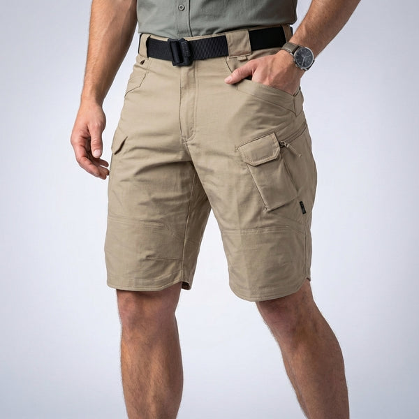 Belted Cargo Knee-Length Tactical Shorts for Men – Durable And Functional