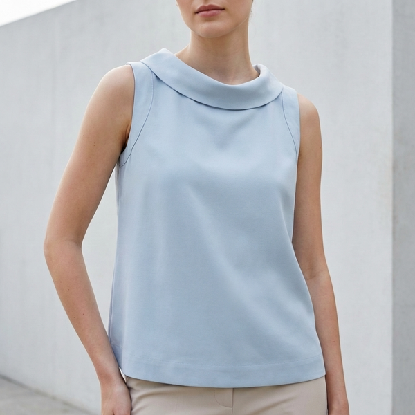 Relaxed Fit Sleeveless Top for Women – Casual Comfort & Breathability
