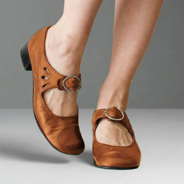 Orthopedic Round Toe Mary Jane Shoes for Women – Supportive & Comfortable Design