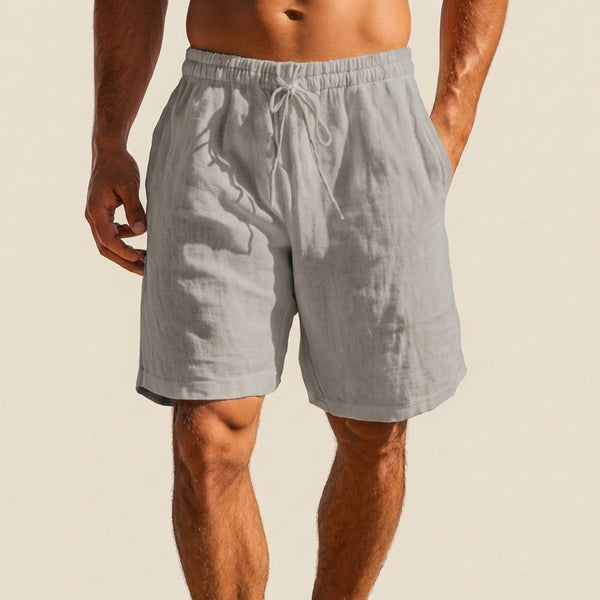Relaxed Fit Knee-Length Swim Shorts for Men – Breathable Comfort & Practicality