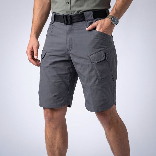 Belted Cargo Knee-Length Tactical Shorts for Men – Durable And Functional