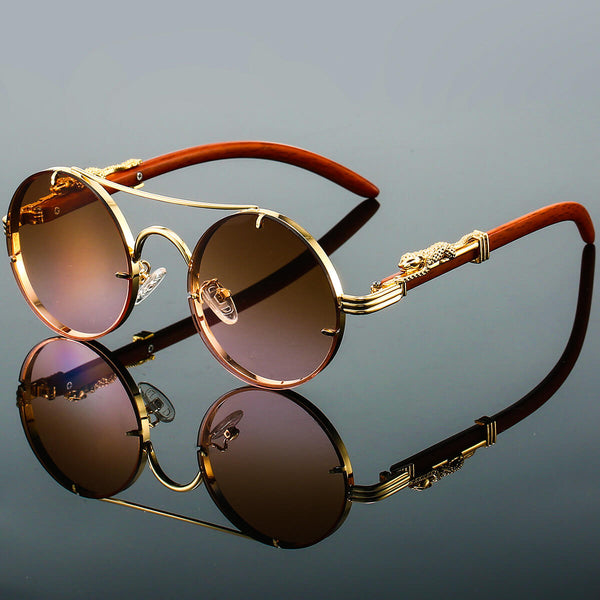 Panthera Onca Vintage Luxe Sunglasses