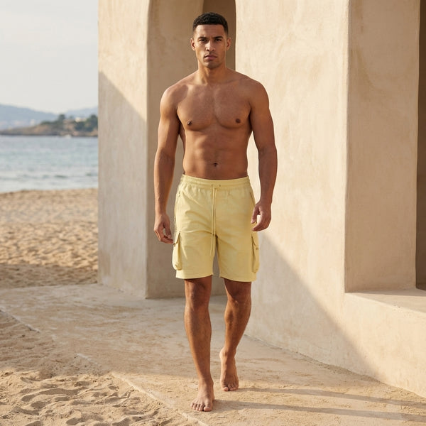 Relaxed Fit Cargo Shorts for Men – Comfortable Functional Style