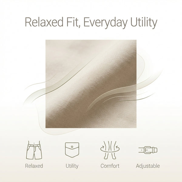 Relaxed Fit Knee-Length Swim Shorts for Men – Breathable Comfort & Practicality