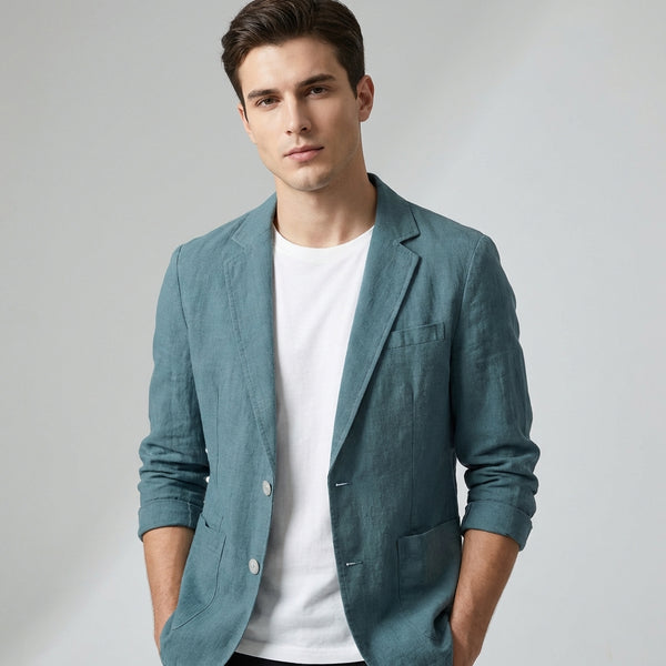 Relaxed Fit Blazer for Men – Casual Comfort & Style