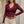 Fitted Floral Lace V-Neck Top for Women – Elegant Sheer Design