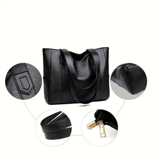 Large Capacity Slouchy Tote Bag for Women – Stylish & Functional Design