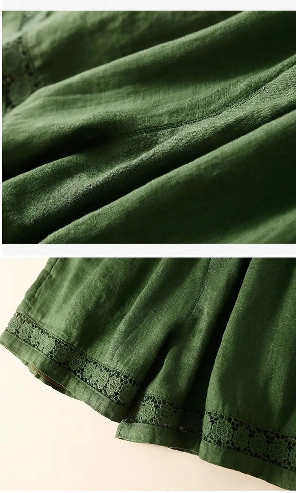 Embroidered Drawstring Shorts for Women – Relaxed Fit Comfort