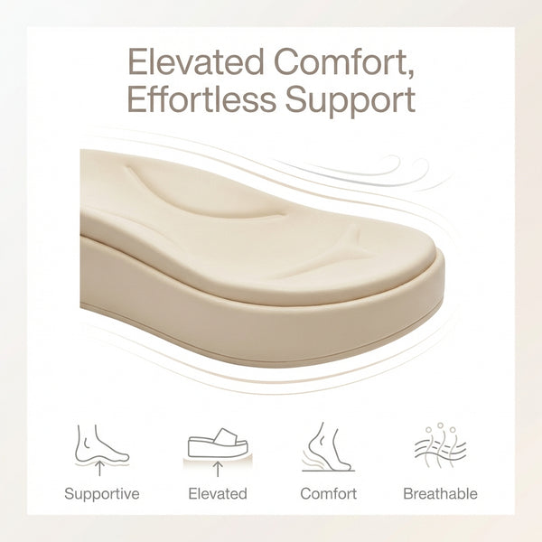 Orthopedic T-Strap Wedge Sandals for Women – Supportive & Secure Fit