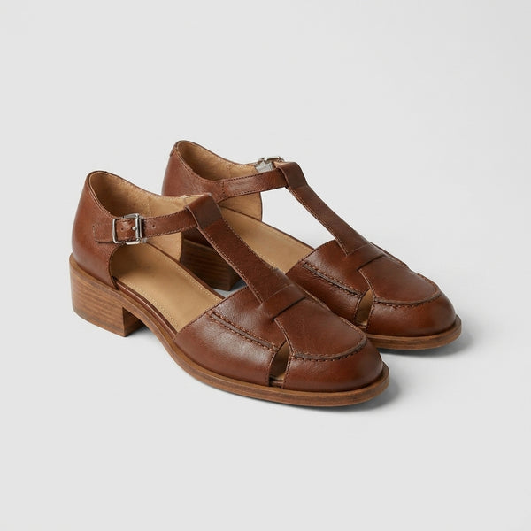Classic T-Strap Block Heel Mary Jane Sandals for Women – Stylish & Comfortable Design