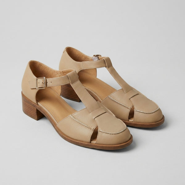 Classic T-Strap Block Heel Mary Jane Sandals for Women – Stylish & Comfortable Design