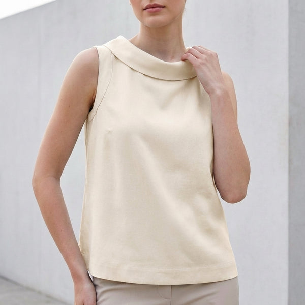 Relaxed Fit Sleeveless Top for Women – Casual Comfort & Breathability