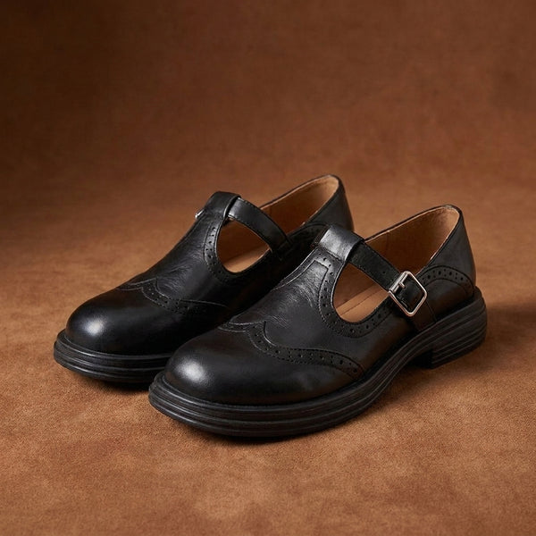 Orthopedic Chunky Mary Jane Shoes for Women – Supportive Comfort & Style