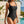 Ruched Fitted Square Neck One-Piece Swimsuit for Women – Stylish Moderate Coverage