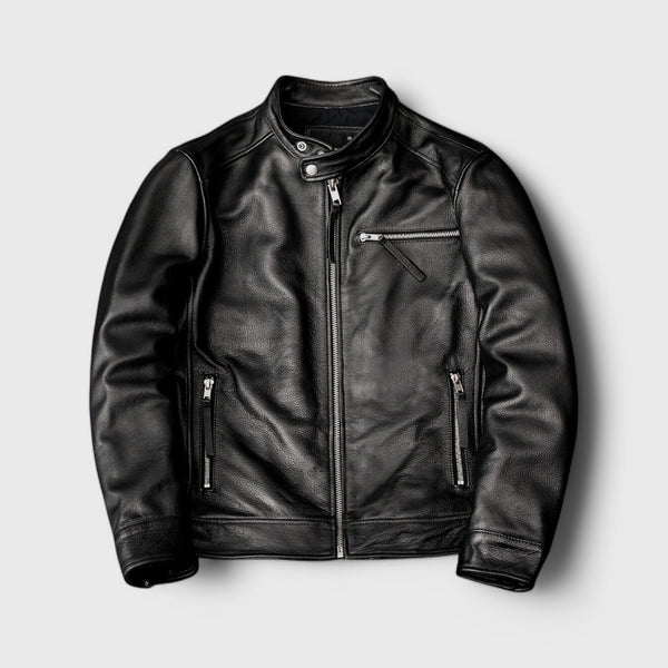 Obsidian Leather Jacket