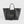 Genuine Leather Retro Tote with Front Pocket