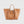 Genuine Leather Retro Tote with Front Pocket
