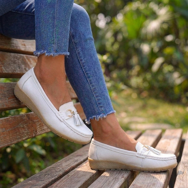 Orthopedic Slip-On Moccasins for Women – Comfortable Support & Style