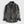 Men's Black Gray Striped Denim Shirt