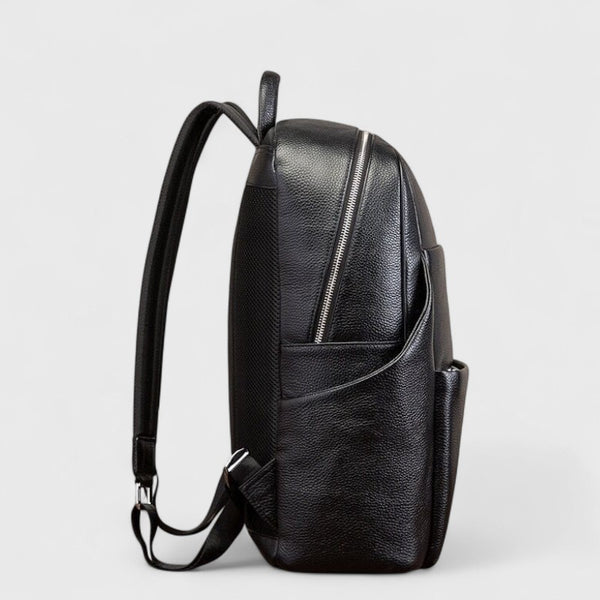 Men's Full-Grain Leather Weekender Bag