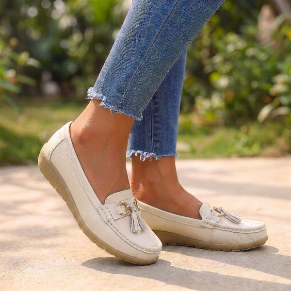 Orthopedic Slip-On Moccasins for Women – Comfortable Support & Style