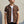 Relaxed Fit Geometric Short Sleeve Button-Up Shirt for Men – Stylish Casual Comfort