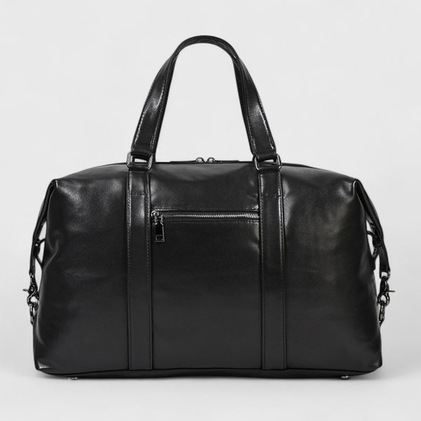 Top-Grain Leather Weekender Duffel