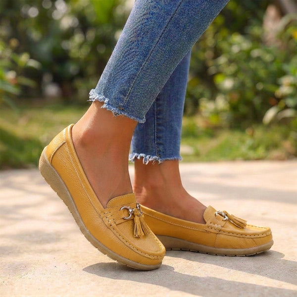 Orthopedic Slip-On Moccasins for Women – Comfortable Support & Style